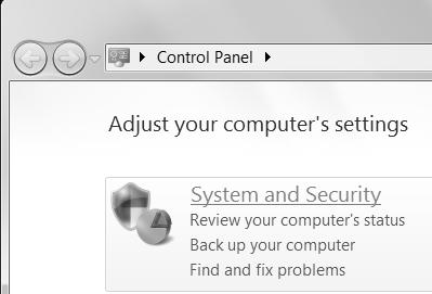 When Using Windows 7 (1) Open the Control Panel After connecting the USB cable, click [Start] [Control Panel].