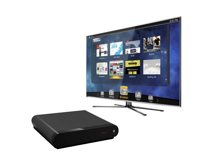 Android OTT+DVB Box A1301T2 Dual Core CPU With this STB and the Internet, you can