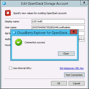 13 To Test Cloudberry Explorer with StorageGRID Webscale 1. 2. 3. 4. 5.