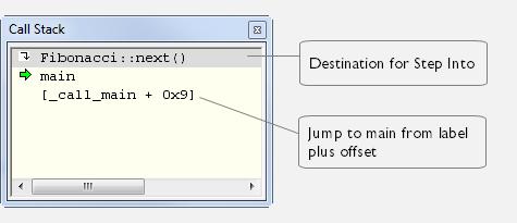 Reference information on application execution Toggle Breakpoint (Trace Stop) Toggles a Trace Stop breakpoint. When the breakpoint is triggered, the trace data collection stops.