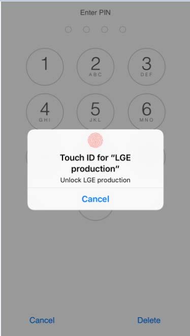 Touch ID.
