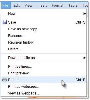 Before you publish your document, preview it using this option.