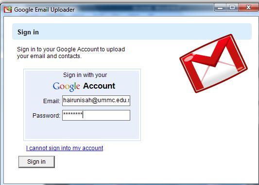 email (in Google Apps) account