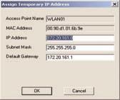 Assigning an IP address to the Wireless Access Point.