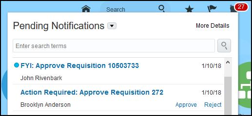 Chapter 4 Notifications and Approvals State Description Errored Task is in error and can't be recovered. Expired Current assignee hasn't addressed the task within any defined renewal period.