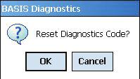 Reset You have two options under the Set menu: Diagnostics Code Use Count Reset: Diagnostics Code Diagnostic codes are used to help identify issues with the lock, such as low battery alarms that