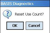 Reset: Use Count Every B.A.S.I.S. offline reader counts the number of times access has been granted to a card or pin since the use count was last reset.