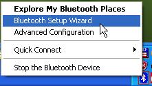 Connecting the Wii Remote using the Widcomm wizard Bluetooth Dongle used: D-Link DBT-122 On Windows, connecting the Wii Remote using this dongle is problematic and it only works in Windows XP, with