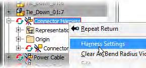 To change the display for wires from centerline to rendered: On the Wires/Cables tab, in the Default Display area, click Rendered Display. Click OK. 6.