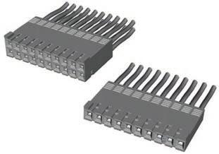 BOARD/WIRE-TO-BOARD CONNECTORS DUBOX CRIMP-TO-WIRE-HOUSINGS FEATURES & BENEFITS For use with Dubox crimp-to-wire contacts Stackable