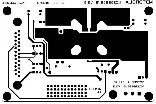 KIT33988CEVBE board layout 7.