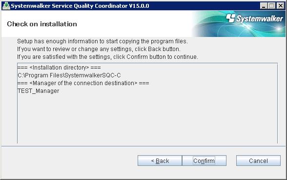 8. Complete When installation has completed, the following window will be displayed.