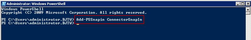 Figure 3: Adding Connector Snap-In Obtaining a List of Connector Commands DocAve Connector provides six commands that perform Connector functions in Windows PowerShell.