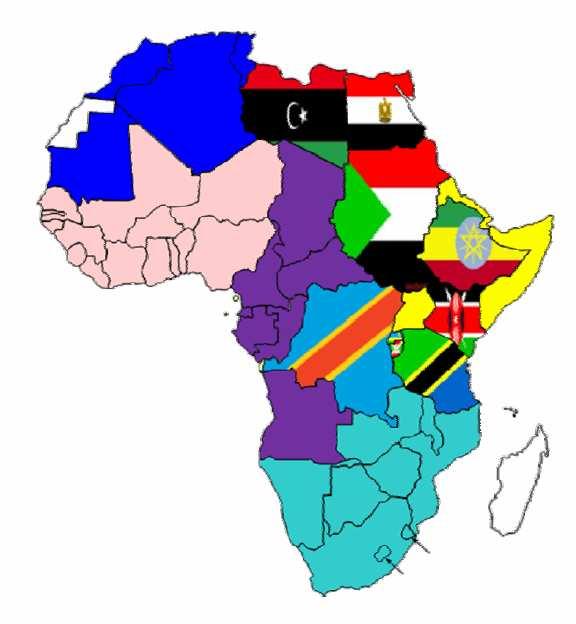 EAPP MEMBER COUNTRIES Member Countries (9): Libya, Egypt, Sudan, Ethiopia, Kenya,