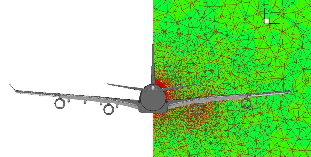 AWIATOR long range aircraft model TAU simulation for ONERA