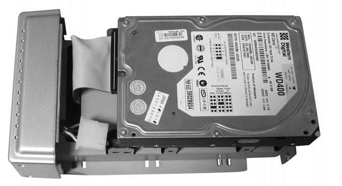 Hard Disk Installation Install a hard disk drive in the Personal Server. 1.
