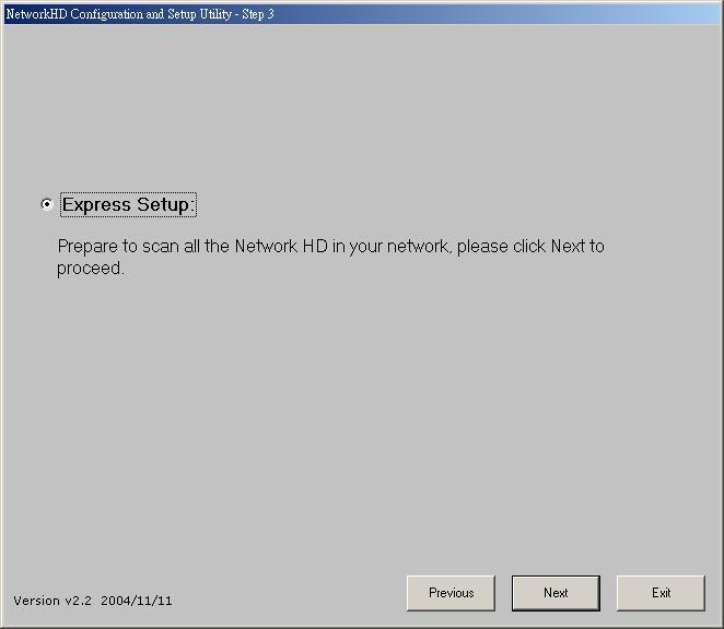 Step3: Scan network HD in your network
