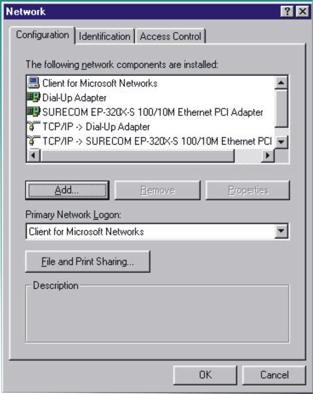 How to configure the TCP/IP network protocol