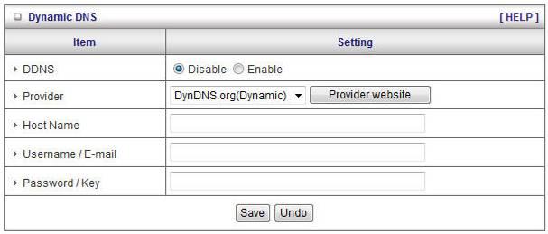 Dynamic DNS Dynamic DNS is a feature that allows users to set up a static domain name even when they have a dynamic internet IP address.