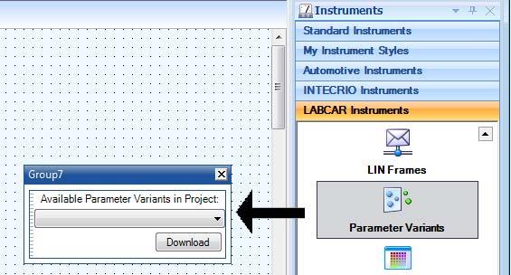 ETAS Experiment Environment - an Overview ETAS To load select variants to the experiment In addition to the possibility described above of downloading all parameter