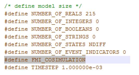 Working with LABCAR-IP ETAS Response: The reason for this error message is that the source code does not contain the macro #define FMI_COSIMULATION.