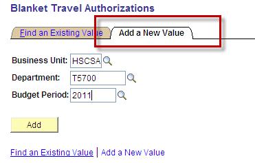 A Travel Requisition is no longer needed for Blanket Travel since the Authorization is granted via the Blanket Travel Authorization page. Authorization is dependent on the home department for a user.
