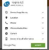 2. Tap on the Insignia ILS icon and click Install. 3.