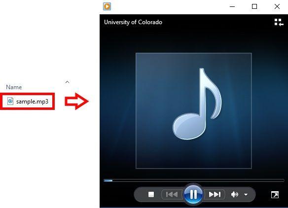 f. In your browser you will now see the recording and be able to control the playback via the on page controls. 6. For Podcast downloads, locate the.