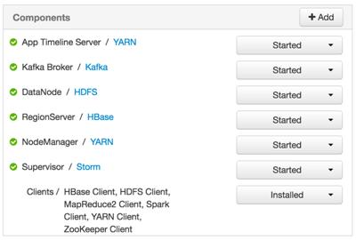 Four Hadoop slaves nodes One node for Ambari Each of the Hadoop Slave and Master nodes must meet the minimum specifications. See Minimum System Requirements [2].