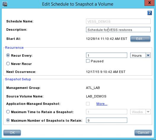 Upon completion, you will see that volumes within the CMC management interface appear within Veeam Backup & Replication, and any associated volume snapshots will appear along with VMs that