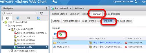 Navigate to Manage tab Select Policies tab Click on the