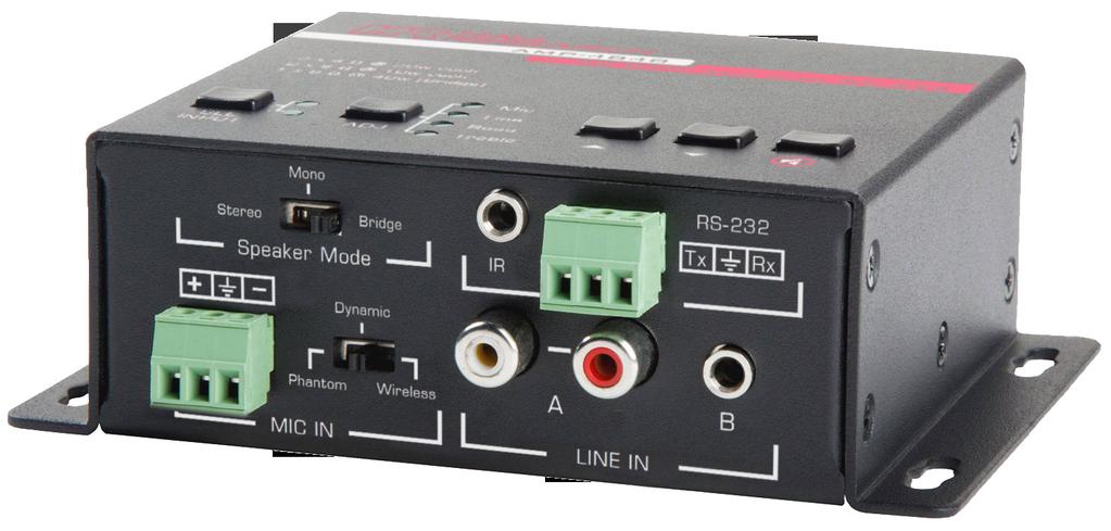 User s Manual AMP-4840 40 Watt Audio Amplifier