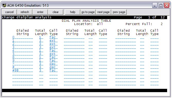 3.7 Dial Plan Analysis The Dial Plan Analysis Table configuration and the Dial Plan Parameter settings define the system s dial plan.