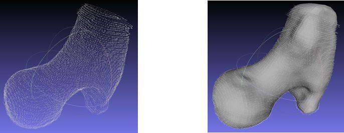 Mesh Creation & Post-processing Normal calculation and Poisson surface