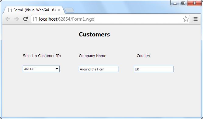 Working with Databases 25. On the Solution Explorer, right-click Form1, and select Set As Start Form from the context menu. 26.