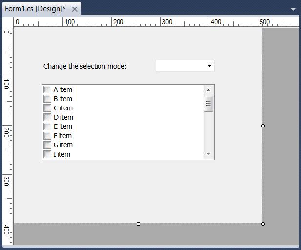 Then, from the Toolbox, locate the added component and drag it onto
