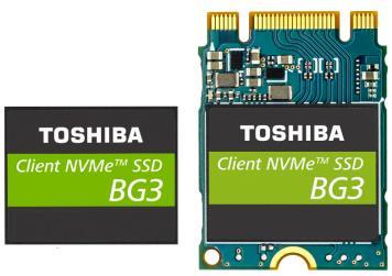 The BG3 series is available in 128GB, 256GB, and 512GB capacities. All three models are available in a surface-mount single package M.2 1620 or a removable module M.2 2230 form factor.