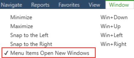 Guide Conclusion Window - change the location and size of the app on your screen and, very important, the option to open new windows each time you open a new screen in QuickBooks Online TIP: a new
