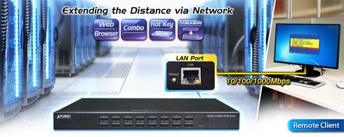 The KVM switch solution frees up more table and rack space for users in addition to saving the cost of multiple keyboards, mice and monitors.