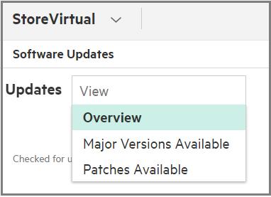 Figure 12: View options on Software Updates window Viewing and updating clients IMPORTANT: If you have recently installed a new OS, View clients displays the clients that are compatible with the