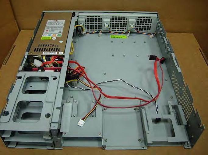 3.14 Remove power supply and power supply enclosure using a Philips