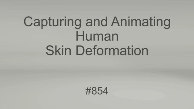 Skin Mocap CSE452 Lecture 19: