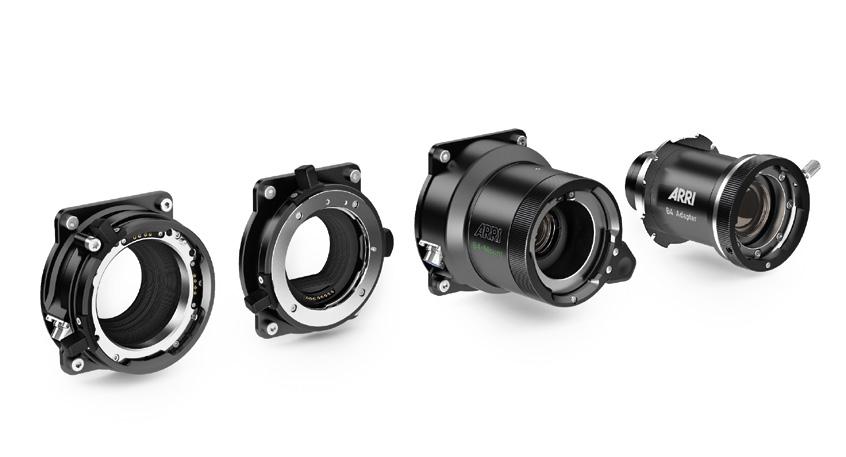 Huge variety of lens options Rapidly interchangeable lens mounts AMIRA can be used with an extremely wide range of lenses, depending upon which lens mount and recording option is selected.