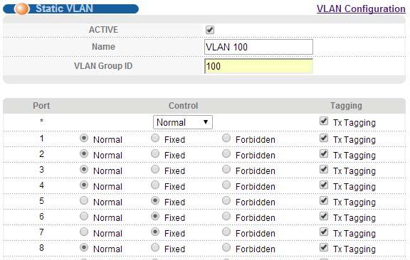 Deselect Tx Tagging because you don t want outgoing traffic to contain this VLAN tag. Click Add.