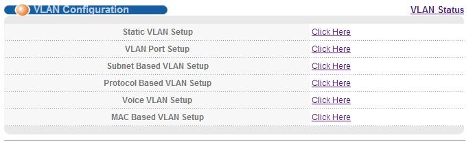 Chapter 9 VLAN 9.3 VLAN Configuration Use this screen to view IEEE 802.1Q VLAN parameters for the Switch. Click Advanced Application > VLAN > VLAN Configuration to see the following screen.