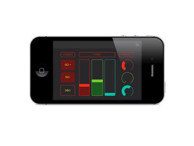 Multiple tracks can be played back, each with individual master levels.
