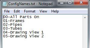 components, a text file help in managing the base display configuration.