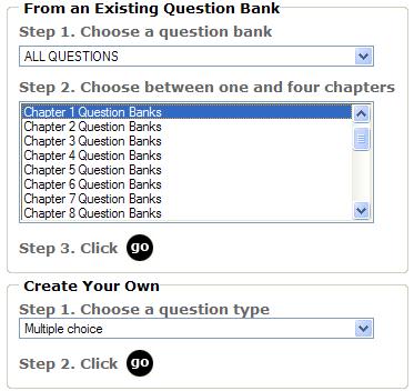 Let s take a walk through the process of creating a quiz. 1. Click on the ASSIGNMENTS tab in the banner frame.