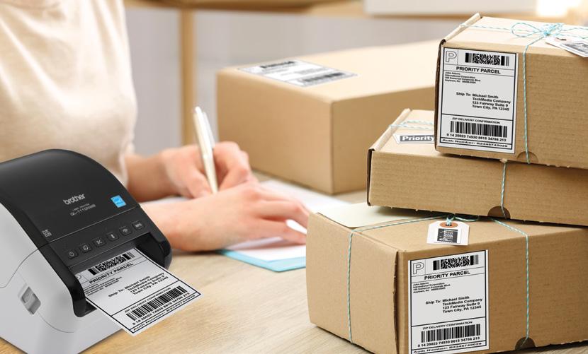 The Brother QL-1100 series professional label printers offer unrivalled versatility not only in the office, but also warehouse, postal, facilities management and other industries.
