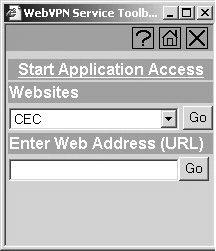 0 4-5 Benefits In clientless mode, the remote user accesses the internal or corporate network using a web browser on the client machine.
